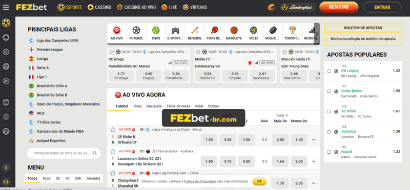 Aplicativo da major sport